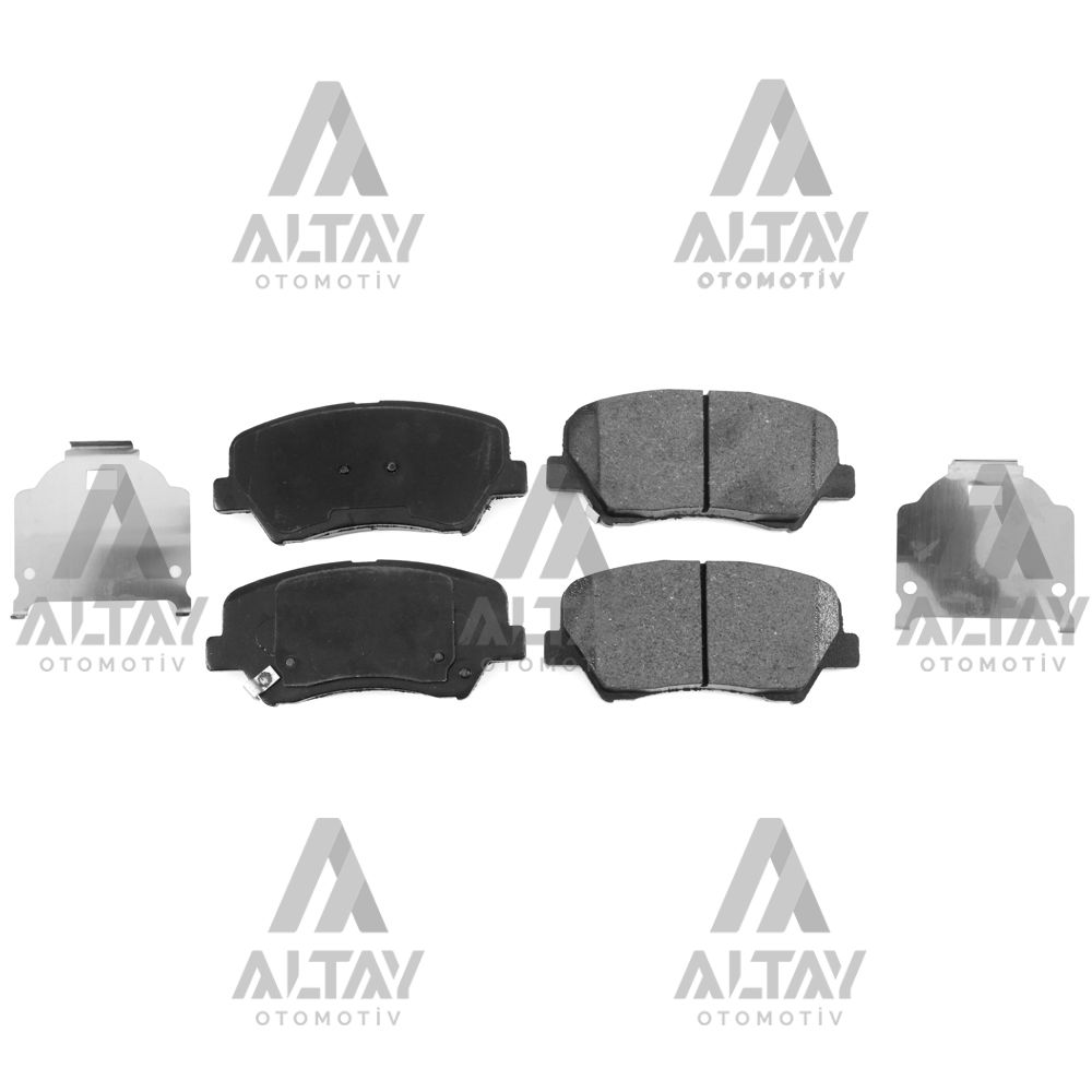 Hyundai Elantra Ön Fren Balata Blue OEM 58101-1RA05 Hyundai Elantra Ön Fren Balata Blue OEM 58101-1RA05